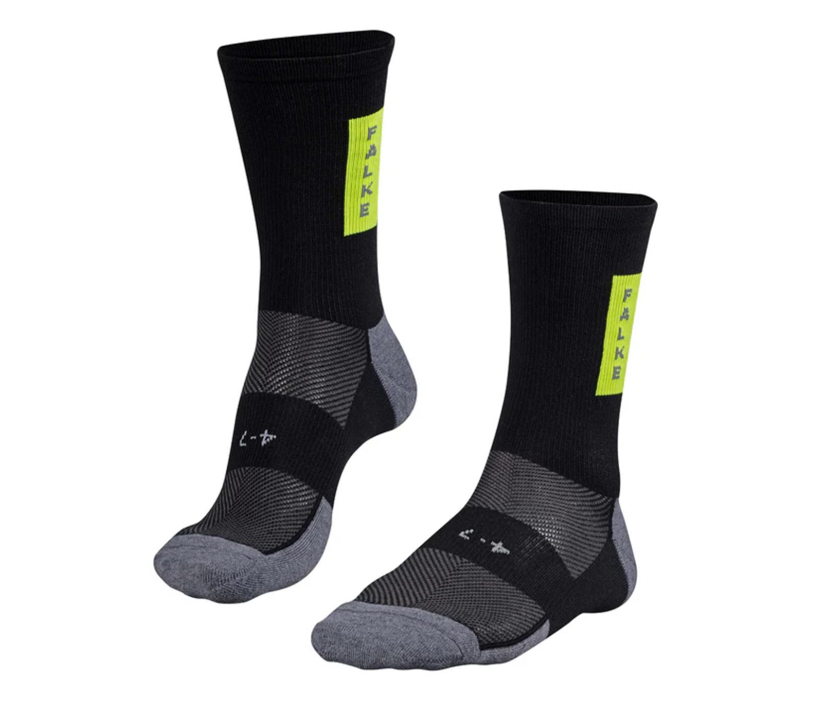 Falke Bcool Black Cycling Socks 