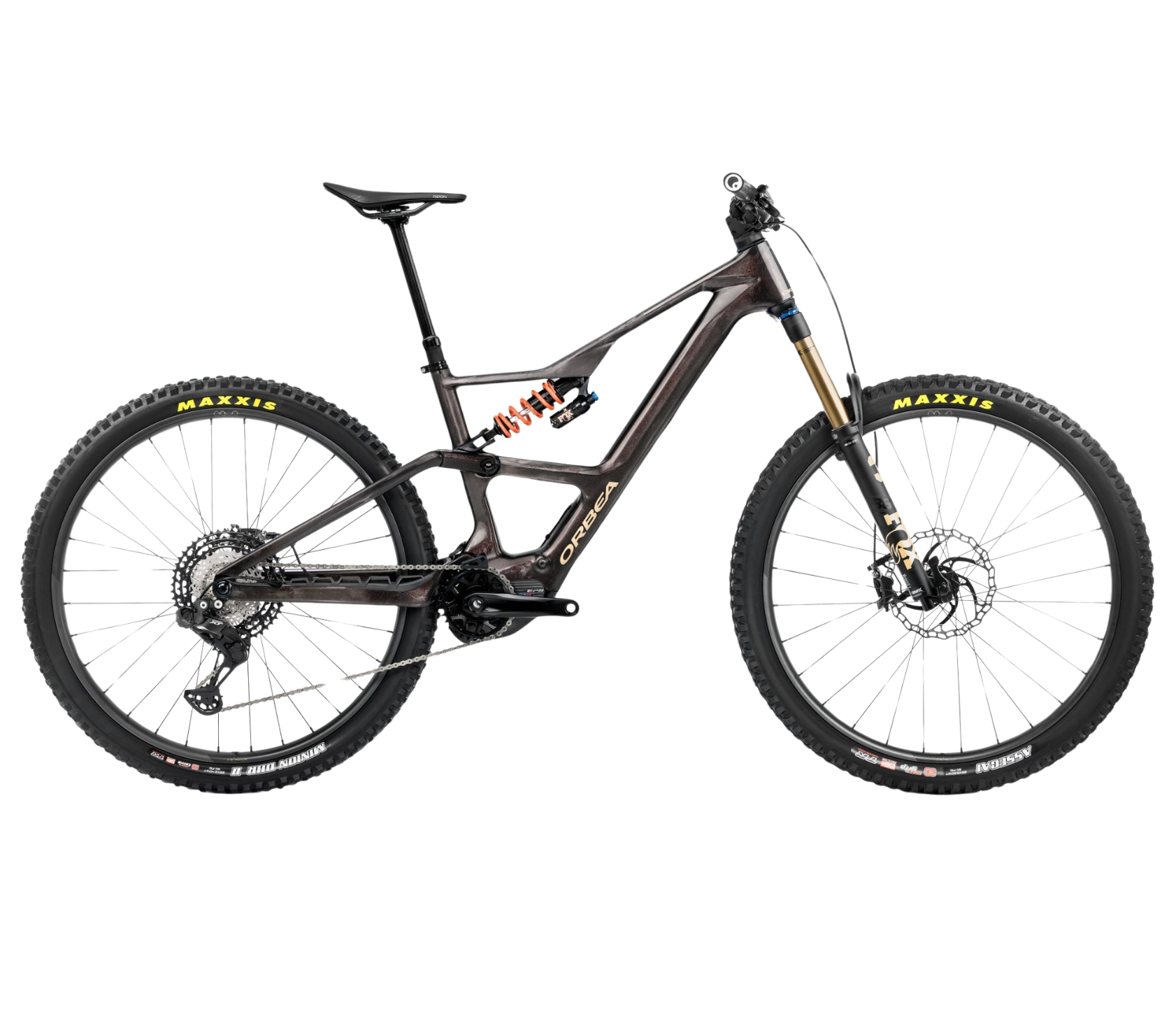 Orbea Rise LT M-Team 630Wh Carbon Dual Suspension Mountain eBike 2025