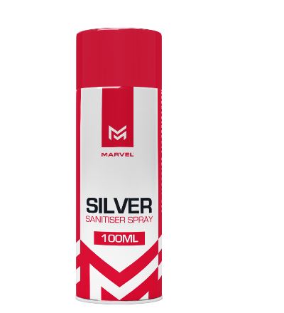 Marvel Silver Sanitiser Spray - 100ml