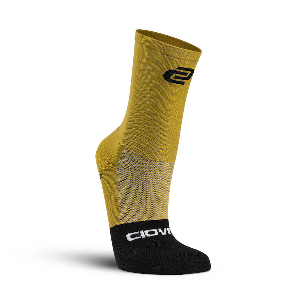Ciovita High Top Men's Socks  Mustard