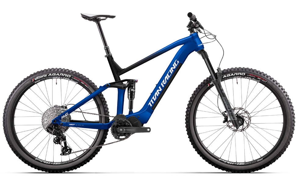 Titan Volt E-One Aluminium Dual Suspension Mountain eBike 2025