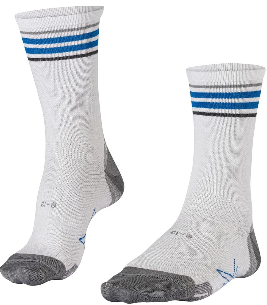 Falke Pedal Pressure Free White Blue Unisex Socks 