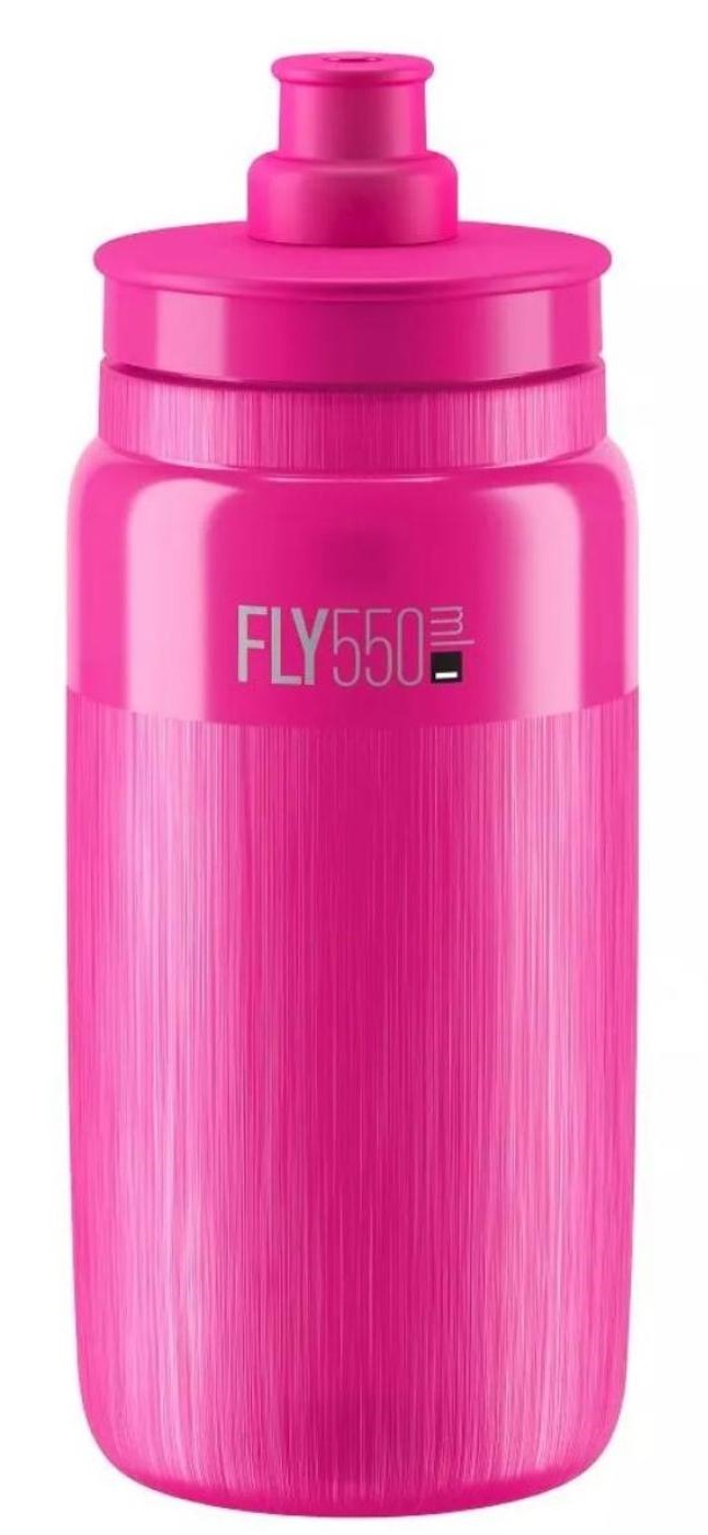 Elite Fly Tex Pink Flou 550ml Water Bottle 