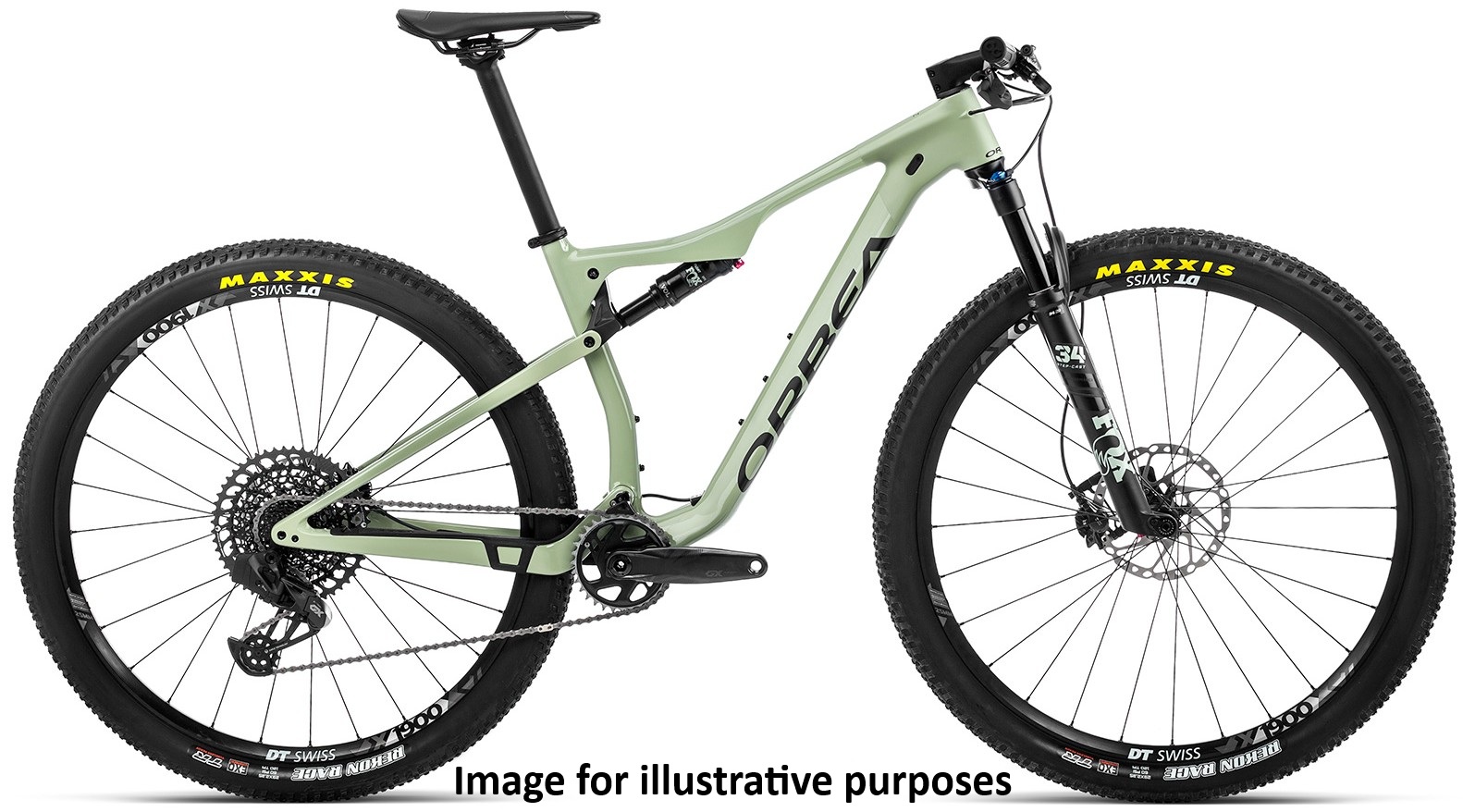 Demo Orbea Oiz M10 TR Dual Suspension MTB Medium 2022