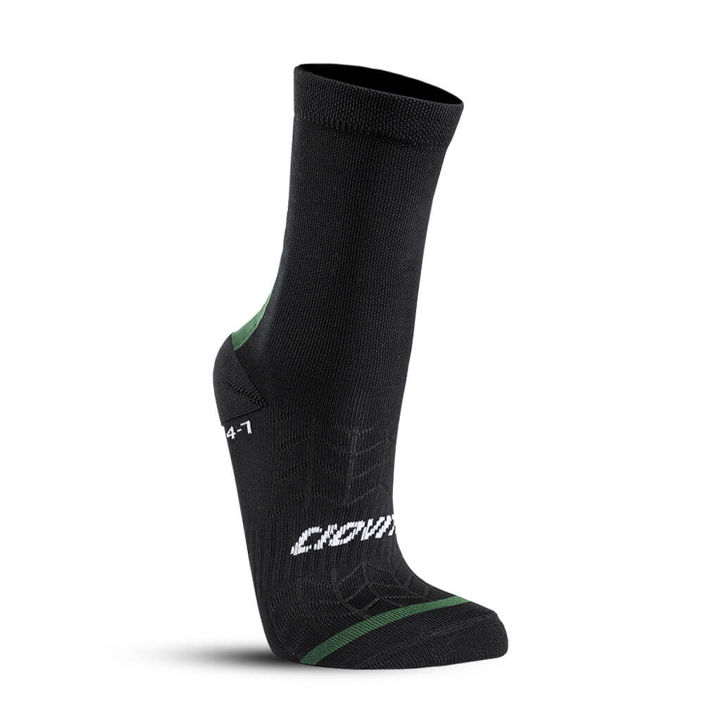 Ciovita High Top Men's Socks  Forest Green