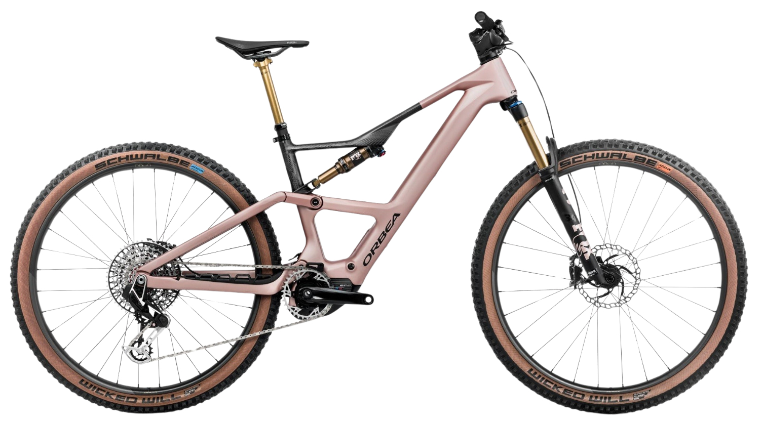 Orbea Rise SL M-LTD 630Wh Carbon Dual Suspension Mountain eBike 2025
