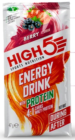 High 5 Energy Protein 47g Sachet - Berry 