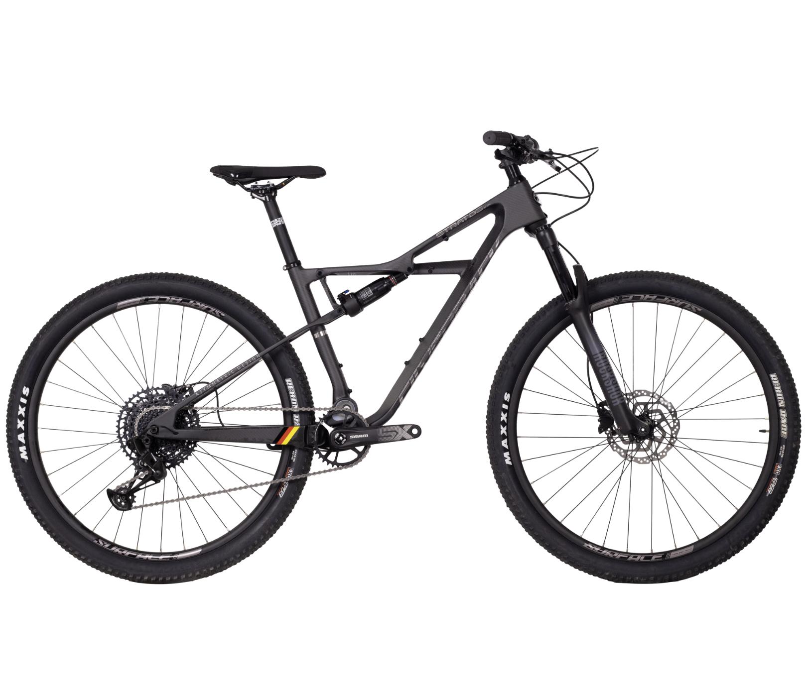 2024 Silverback Stratos CF SX Carbon Dual Suspension Mountain Bike 