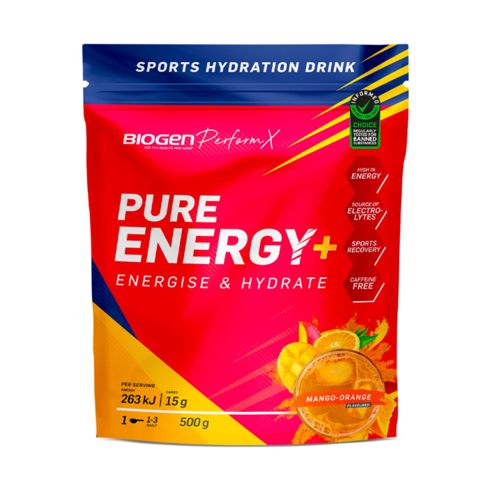 Biogen Pure Energy 500g - Mango Orange