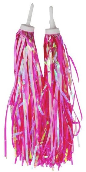 Bravvos  Pink-Purple Handlebar Streamers