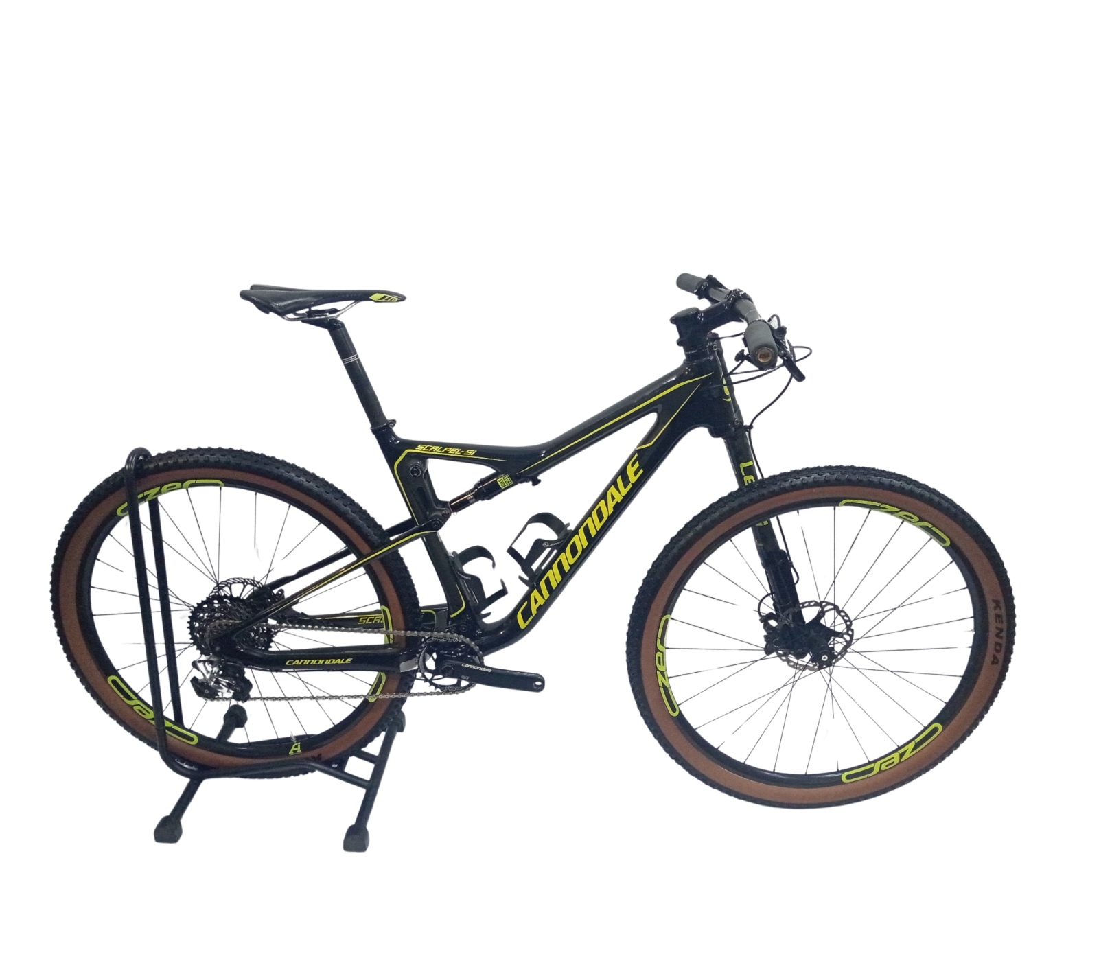 Pre-Owned Cannondale Scalpel Carbon Dual Suspension Mountain Bike - Large