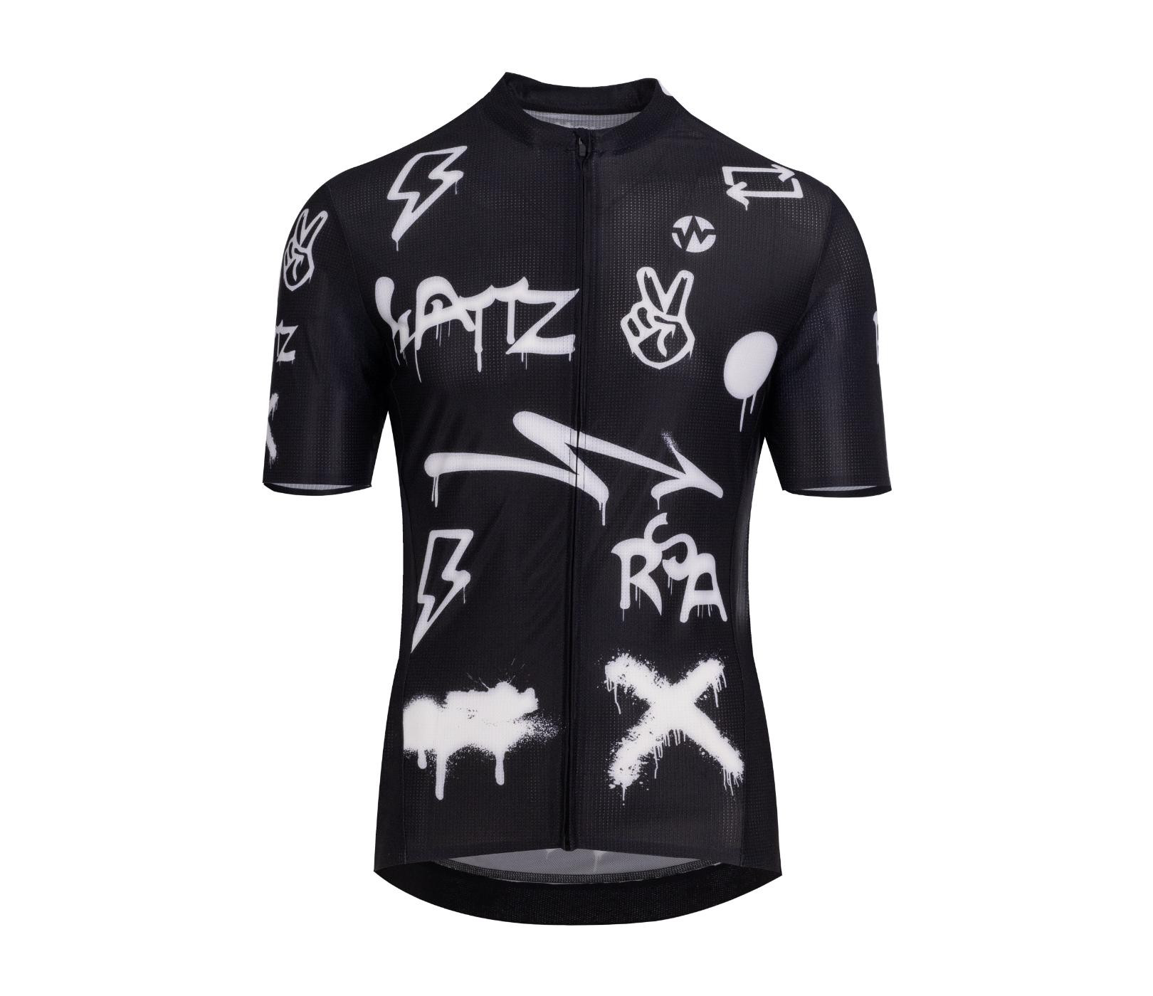 Wattz Graffiti Men's Short Sleeve Jersey 