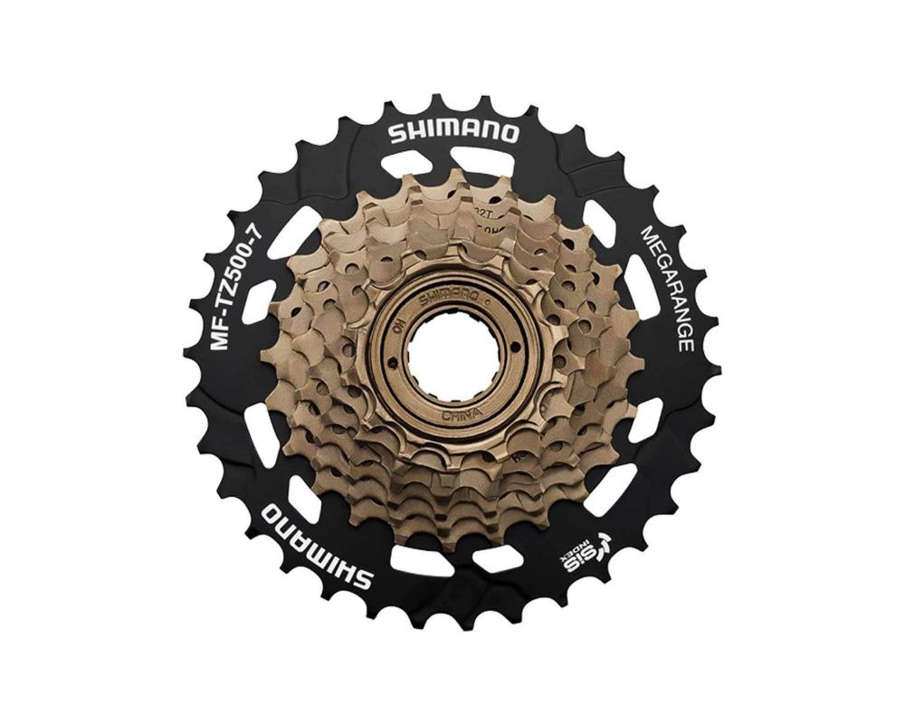 Shimano Tourney MF-TZ500 14-34T 7-Speed MTB Freewheel Cassette