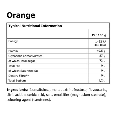 32Gi Endure Chewable 50g Tabs - Orange