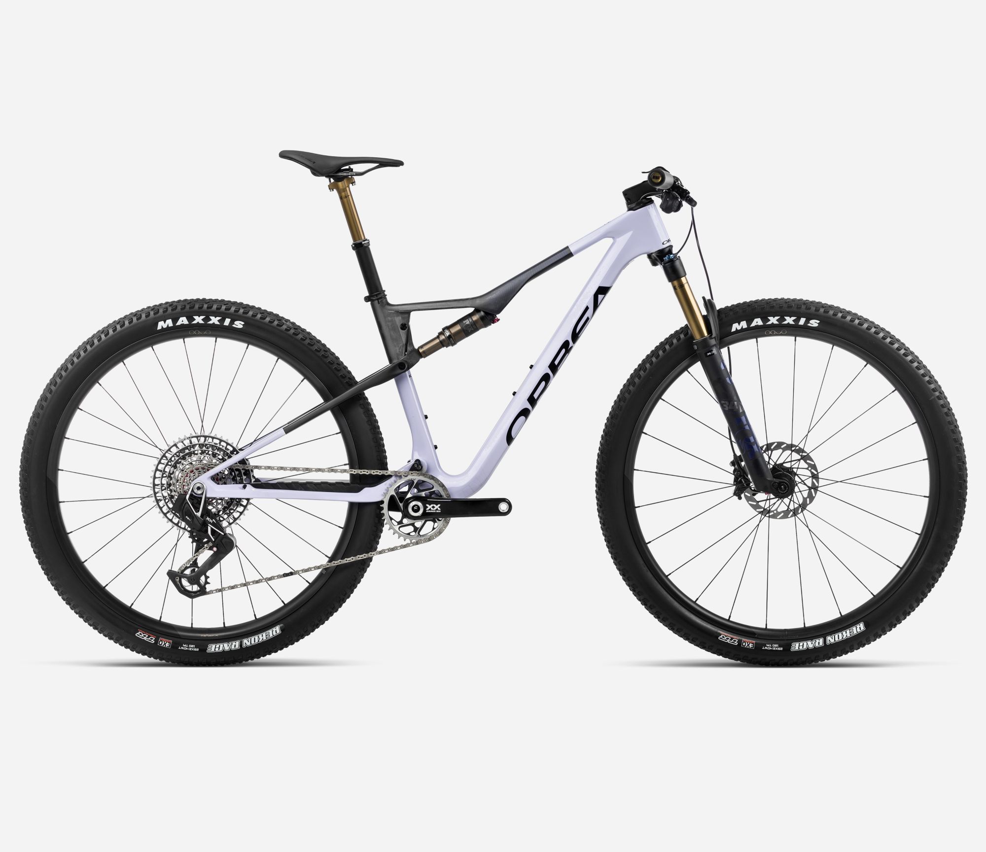Demo Orbea Oiz M-LTD Dual Suspension Carbon Mountain Bike 29" BLU/RAW XL