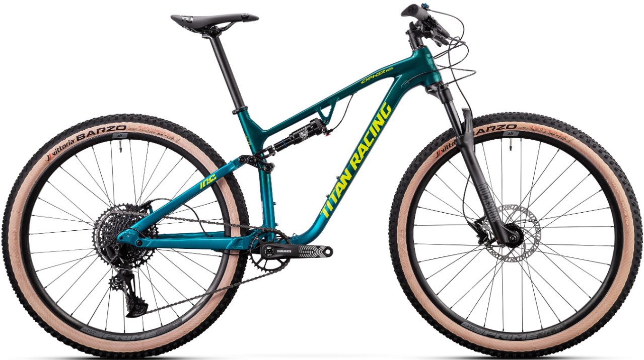 Titan Cypher RS Calypso Dash Aluminium Dual Suspension Ladies MTB 2023 