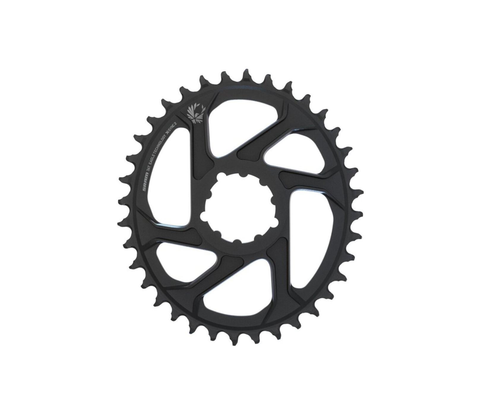 SRAM X-Sync 2 Direct Mount 12 Speed 36T 3mm Offset Black Chainring