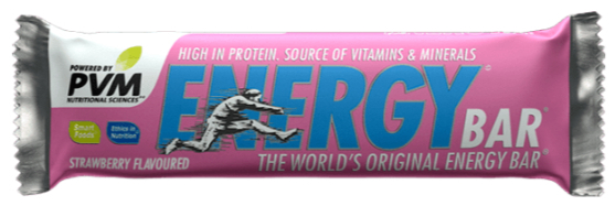 PVM Energy Bar 45G - Strawberry