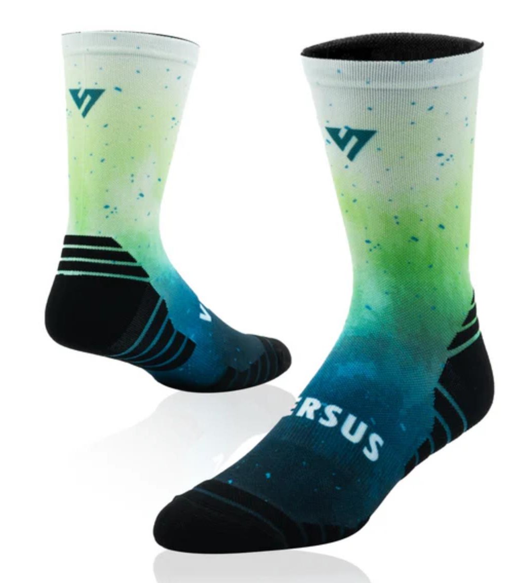 Versus Active Crew Mist Green Unisex Socks 