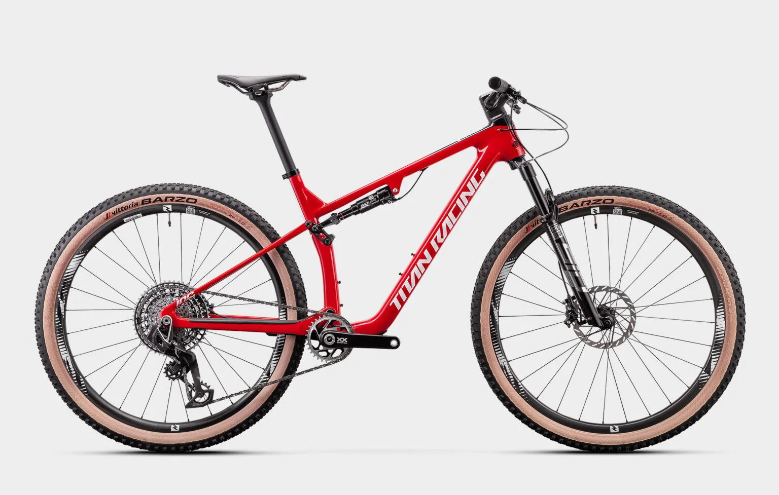 Titan Cypher Gen 2 RS Team Carbon Dual Suspension Mountain Bike 