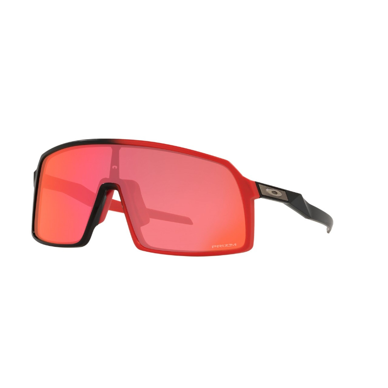 Oakley Sutro Prizm Trail Matte Black/Redline Sunglasses