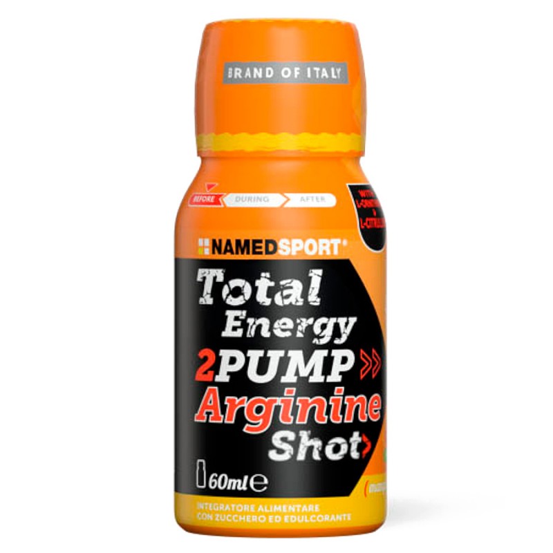  Named Sport Total Energy 2 Pump Arginine Shot - Mango-Peach