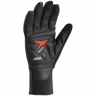 Louis Garneau Black Biogel Thermo Long Finger Gloves