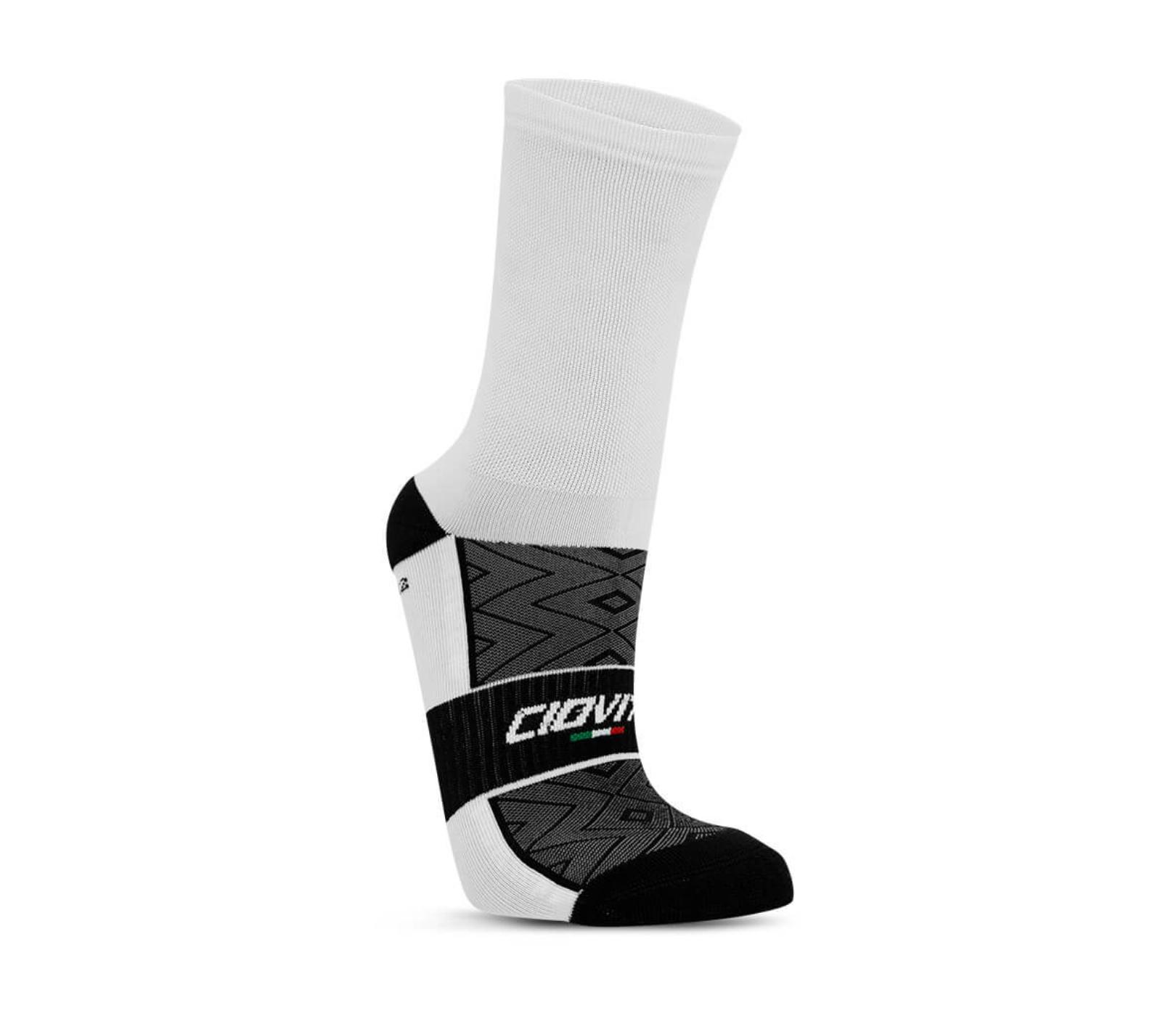 Ciovita Crew White Logo Men's Socks 
