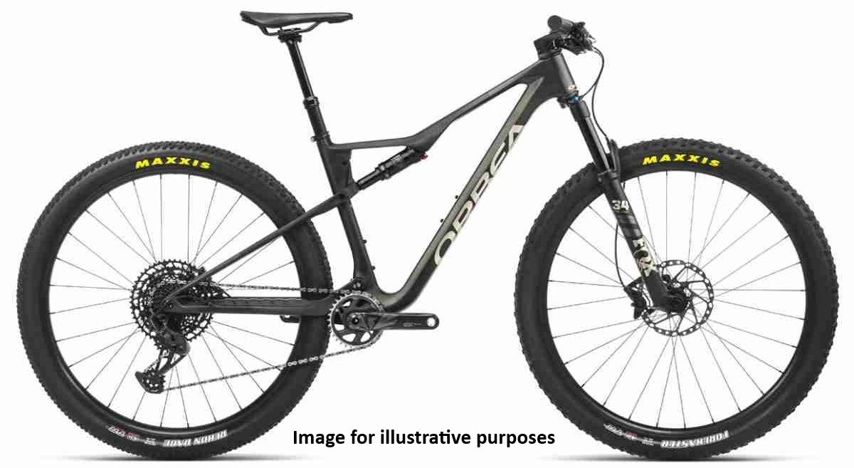 Demo Orbea Oiz H20 Dual Suspension MTB Black Large 2023 