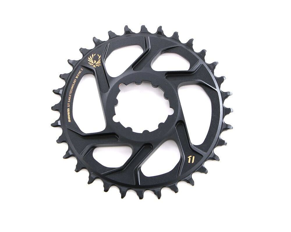 SRAM Eagle X-Sync 2 32T Direct Mount 12-Speed MTB Chainring - Gold