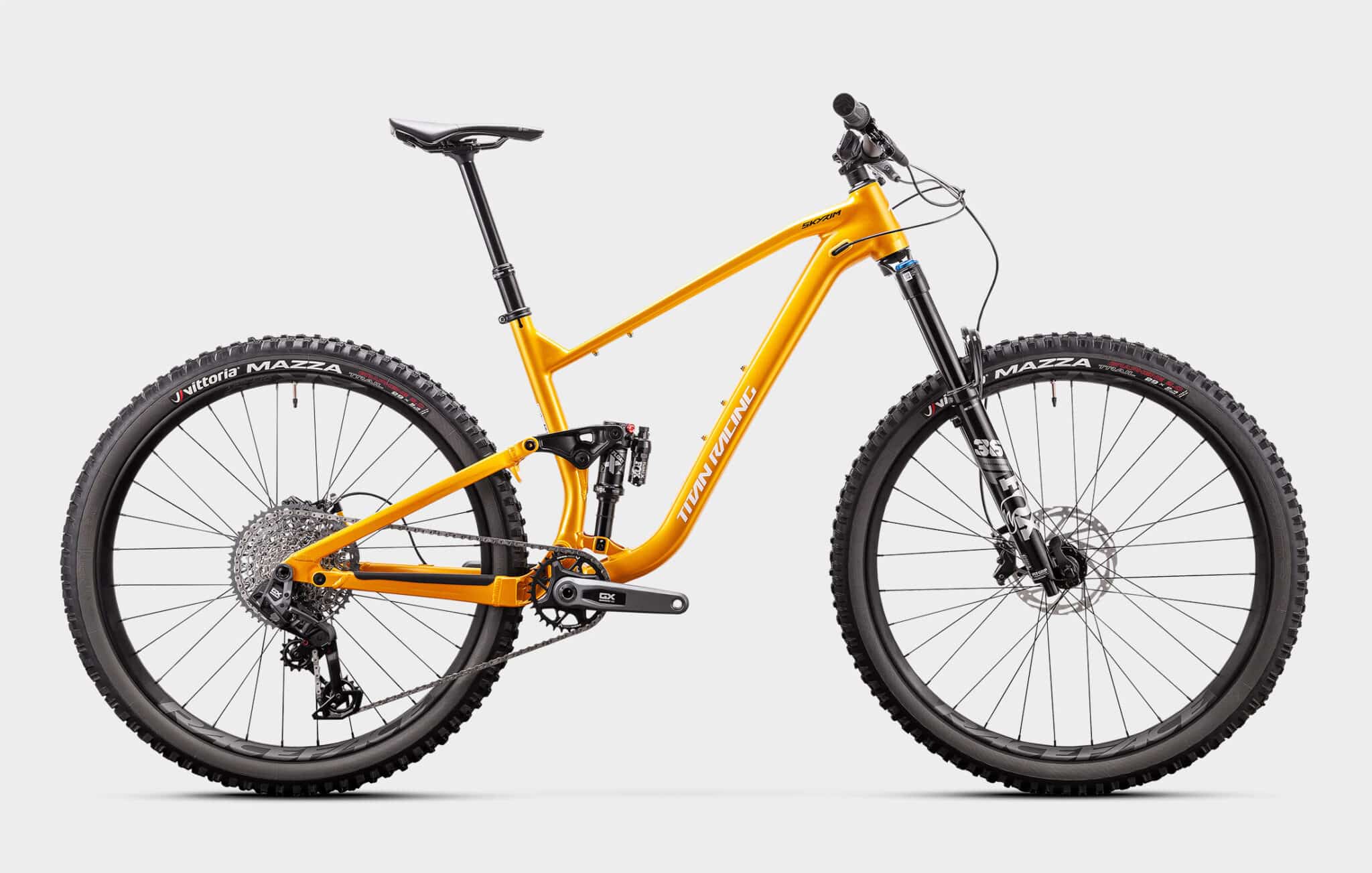 Titan Skyrim Elite Aluminium Dual Suspension Mountain Bike 
