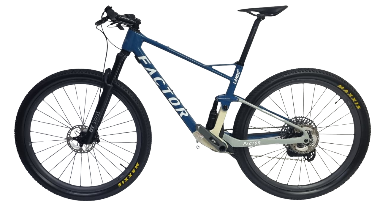 Factor Lando XC Carbon Dual Suspension Mountain Bike - Large