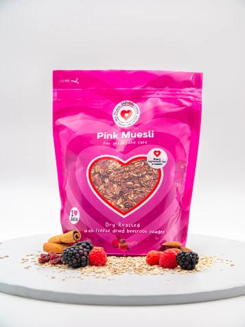 P4W Muesli Sachet 350g  Pink