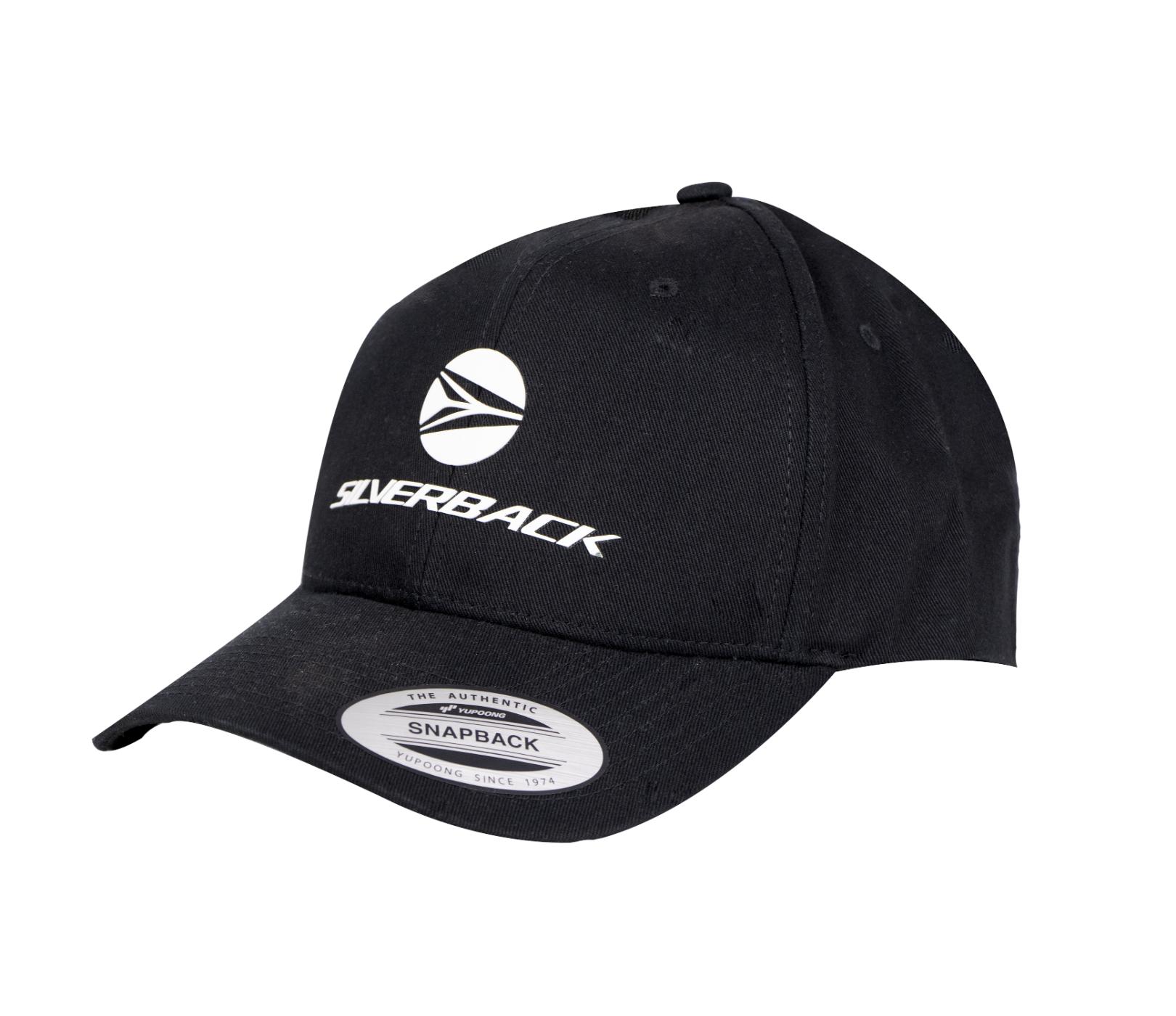 Silverback Unisex Black Cap 