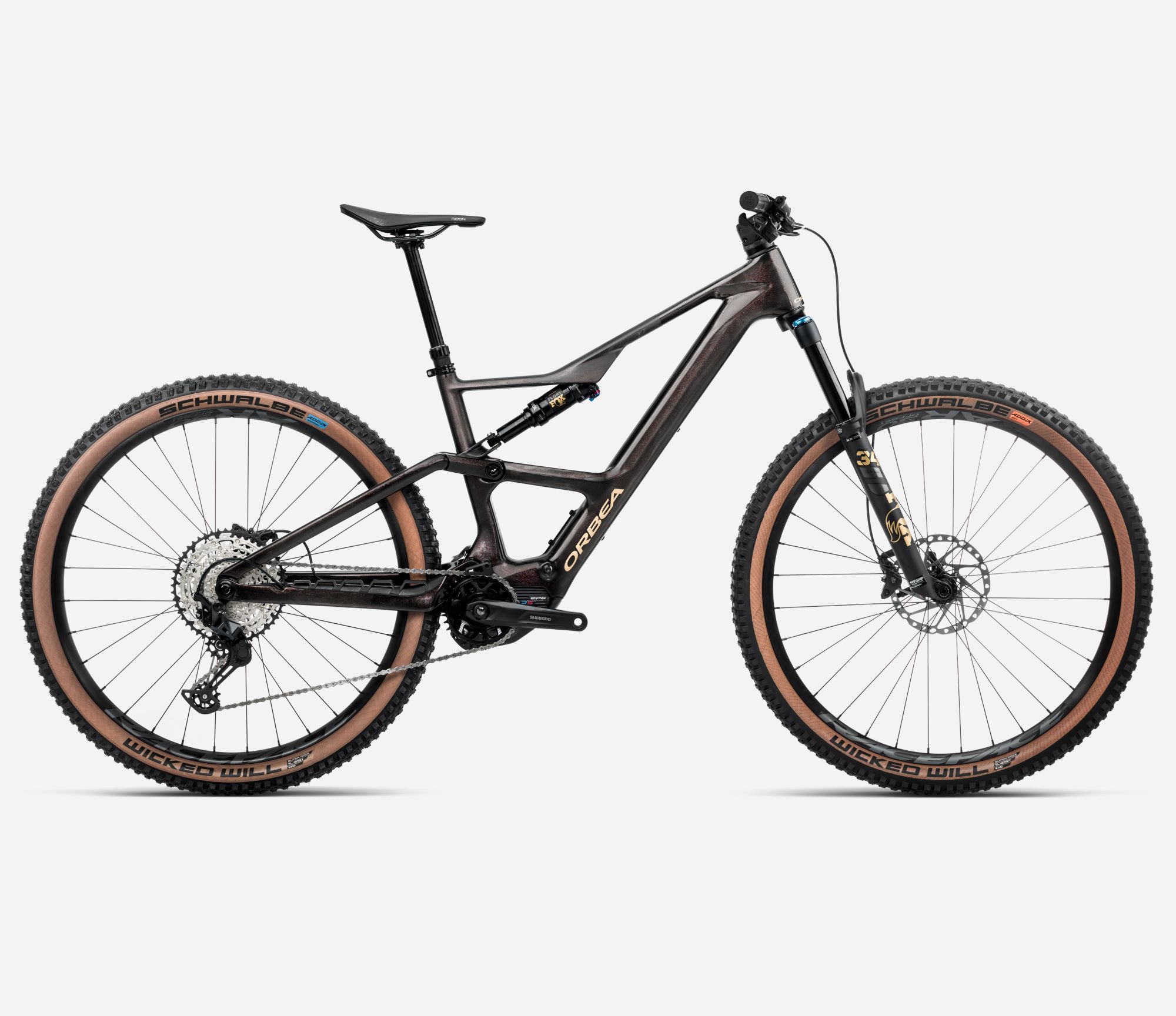 Orbea Rise SL M20 420Wh Carbon Dual Suspension Mountain Bike 2025