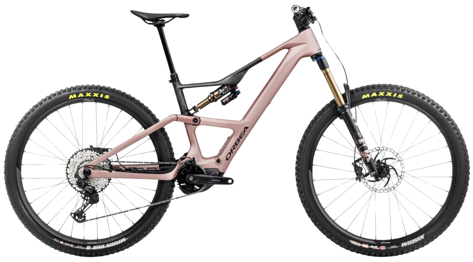 Orbea Rise LT M10 630Wh Carbon Dual Suspension Mountain eBike 2025
