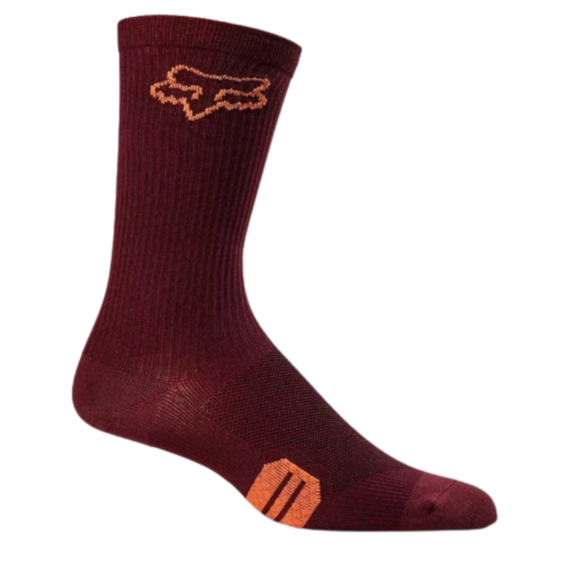 Fox Maroon Ranger 8 Inch Socks