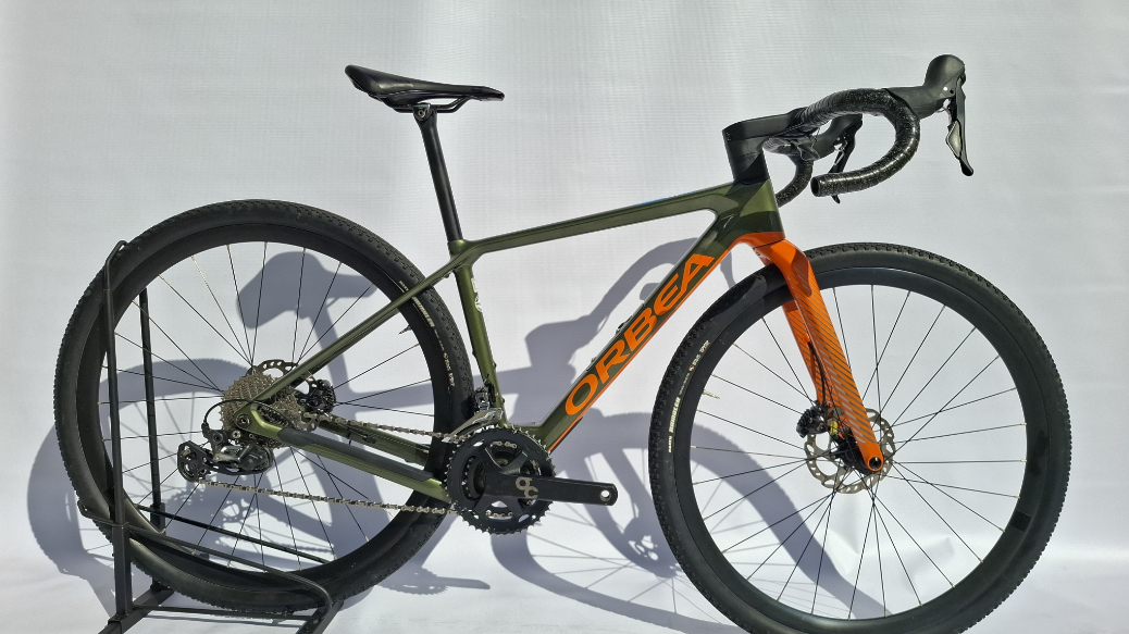Demo Orbea Terra M21e Team Carbon Gravel Bike 700c Green S 2023 