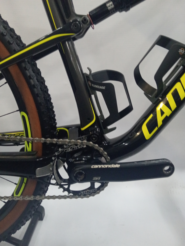 Pre-Owned Cannondale Scalpel Carbon Dual Suspension Mountain Bike - Large