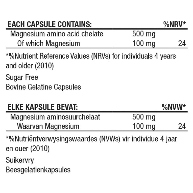 Biogen Magnesium Chelate 30 Capsules 