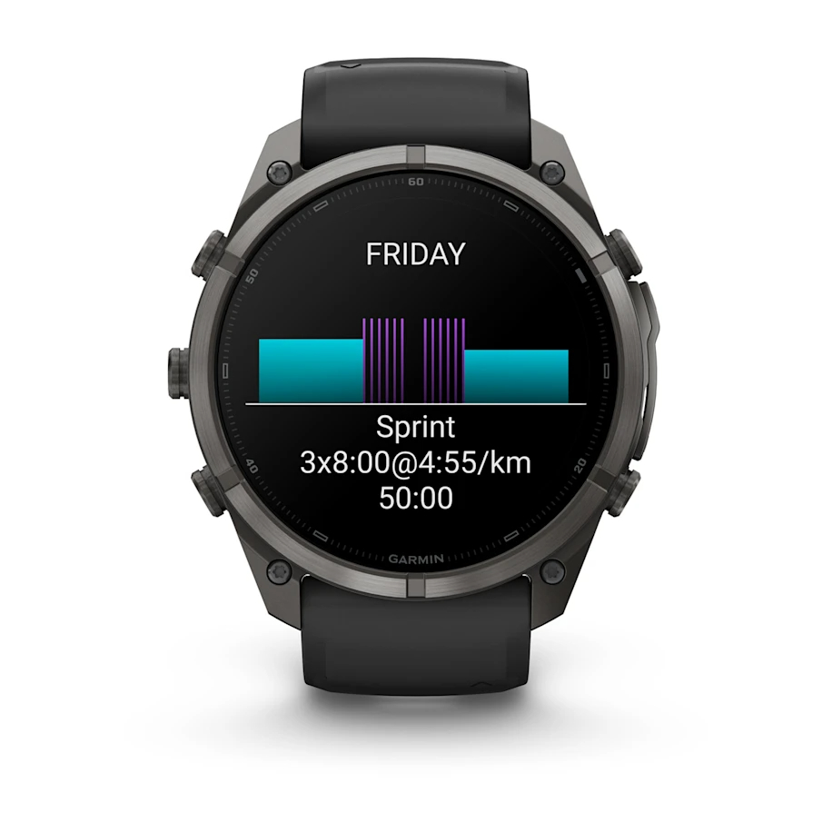 Garmin Fenix 9 Pro 51mm Carbon Grey DLC Titanium Smartwatch 