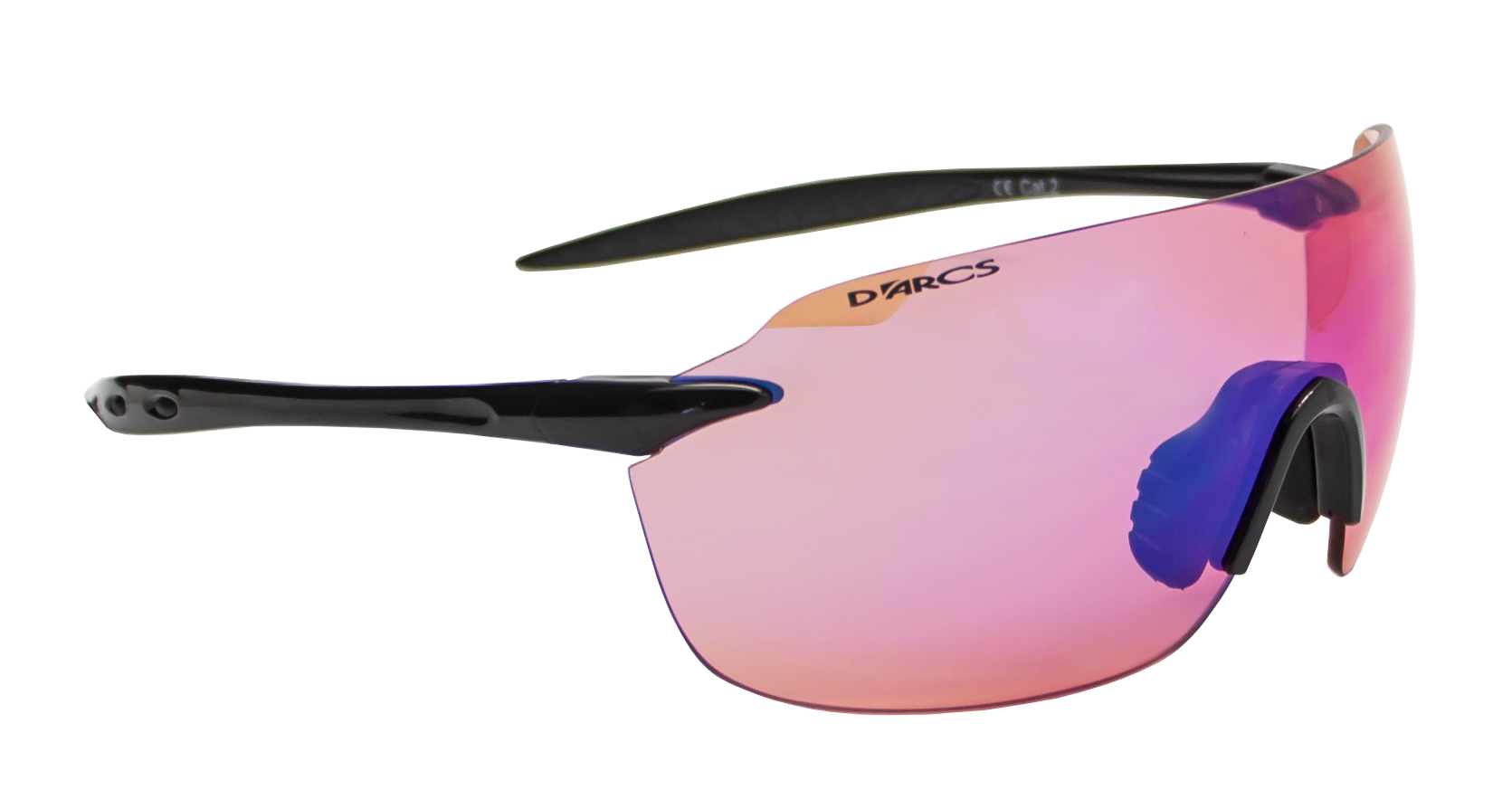 D'Arcs Edge-R Matte Black Sunglasses 