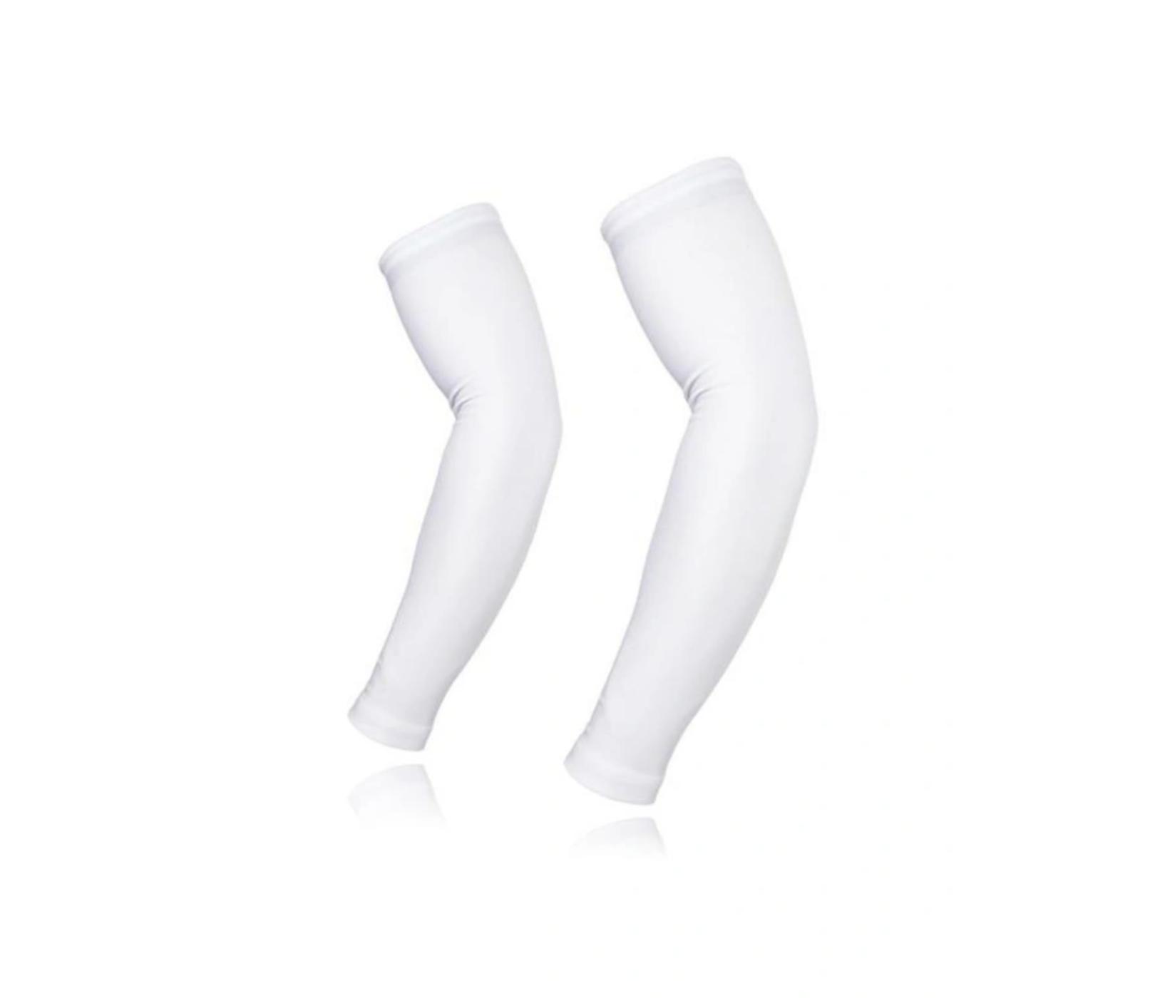 Wattz 10 & 8 UV White Arm Sleeves 