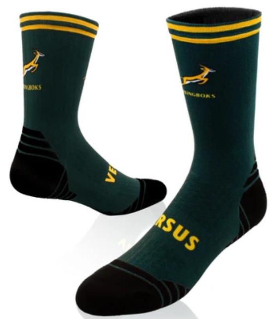 Versus Active Crew Springboks Unisex Socks 
