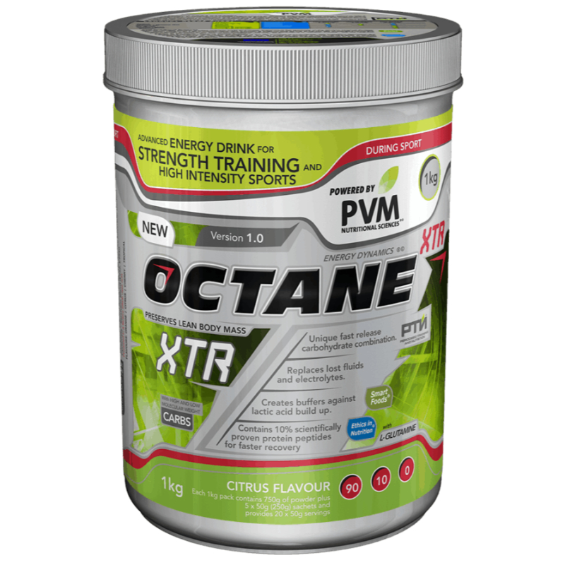 PVM Octane XTR 1Kg Tub - Citrus 