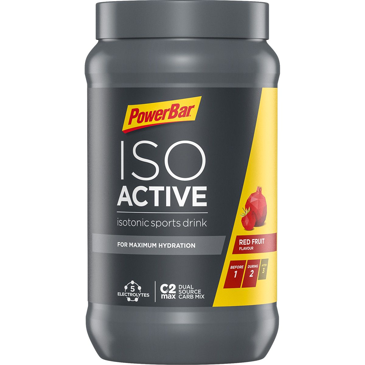 Powerbar IsoActive Red Fruit Punch - 600g 