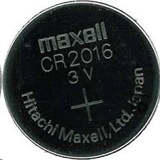 Maxel Lithium Battery CR 2016