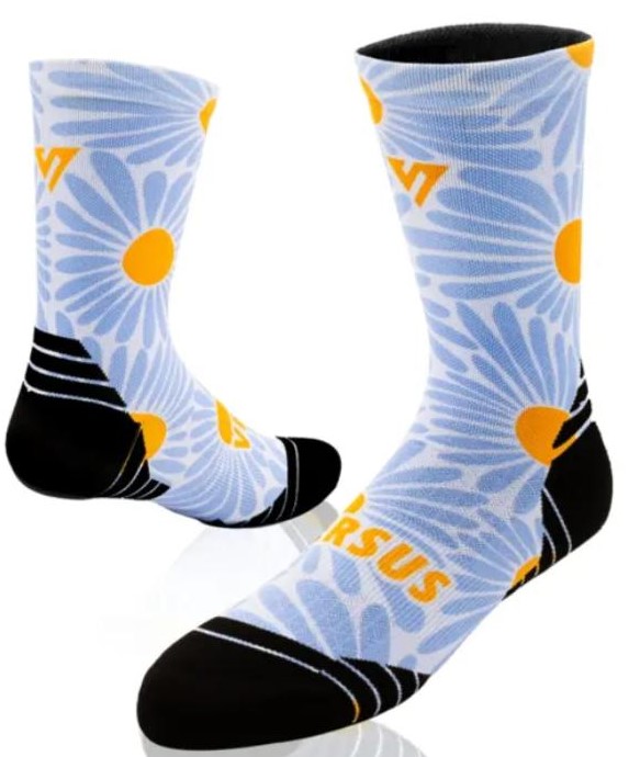 Versus Active Crew Floral Vibe Unisex Socks