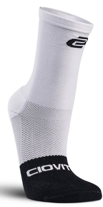Ciovita High Top White Unisex Socks