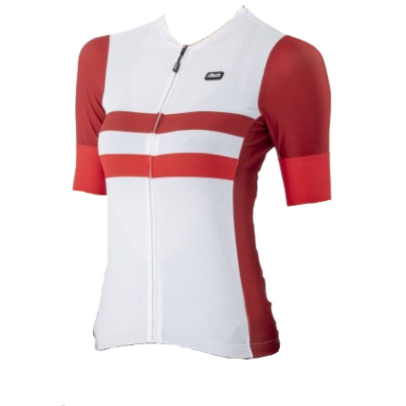 FTech Ladies' Multi Red X-over Jersey